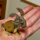 Illustration for article titled Enjoy These Clever Miniature Sculptures Made From Old Clock Parts